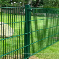 antirust powder coated welded 656 double wire fence